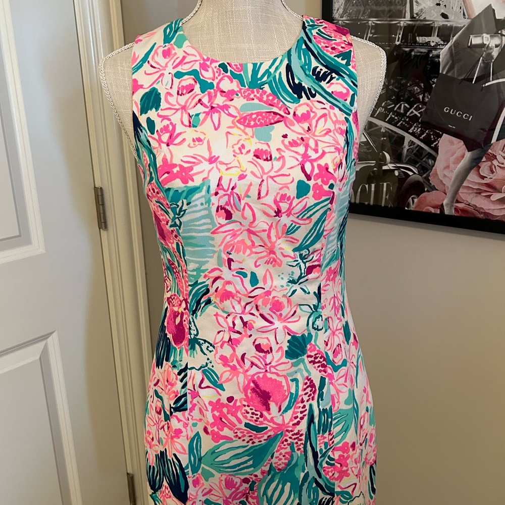 Lilly Pulitzer Cotton Shift Dress Size 0